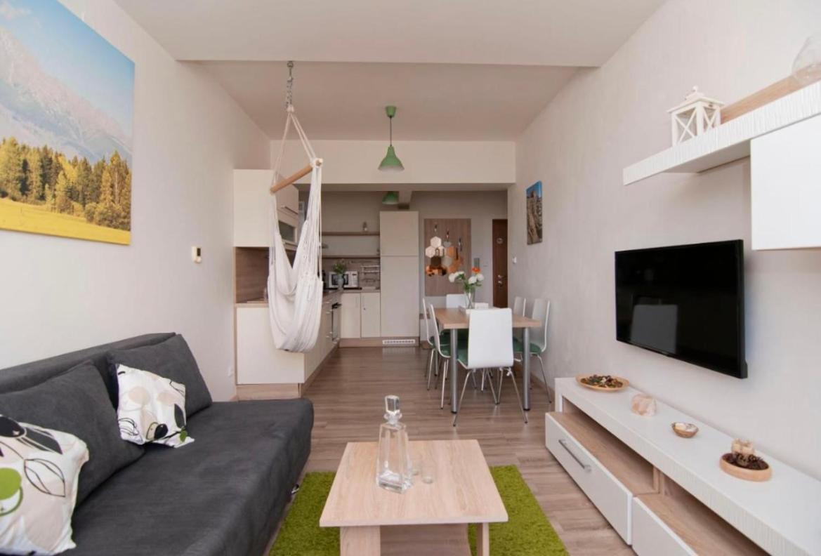 Apartman Lomnica - Vysoke Tatry 韦尔卡鲁穆尼卡 外观 照片